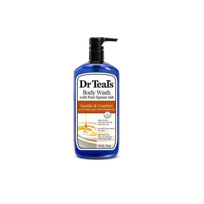 Dr Teal's Body Wash Soothe & Comfort With Oat Milk & Argan Oil