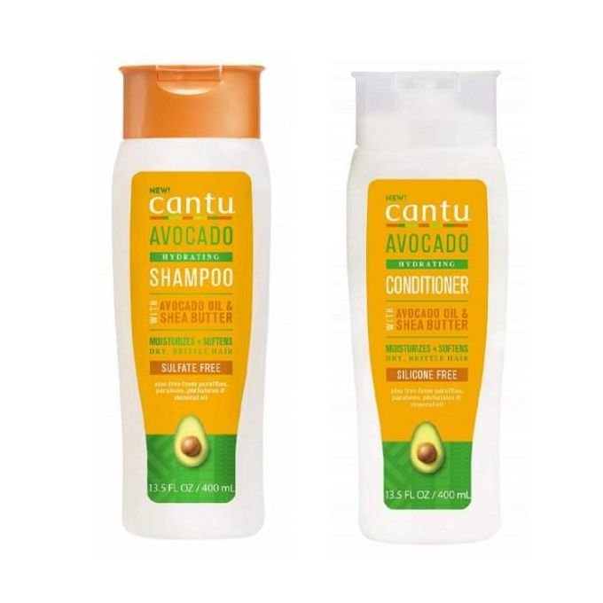Cantu Hydrating Avocado Moisturizing Shampoo & Conditioner 13 oz