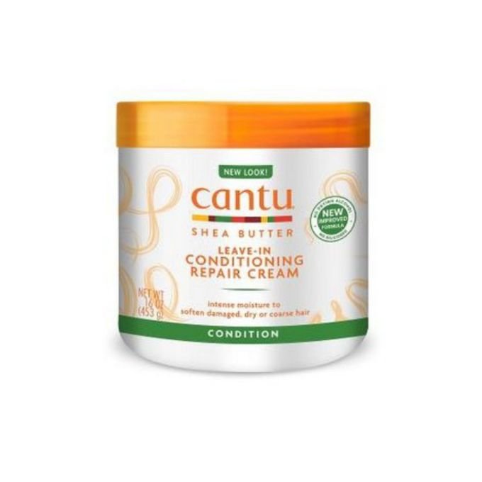 Cantu Natural Shea Butter Leave-In Conditioning Cream - 12 oz