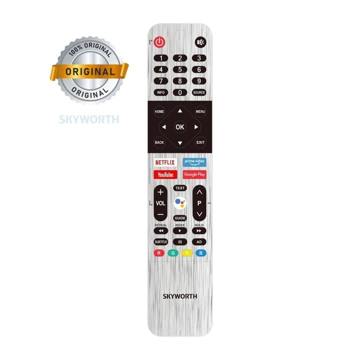 Skyworth Replacement Smart TV Remote Control Compatible For Android TV