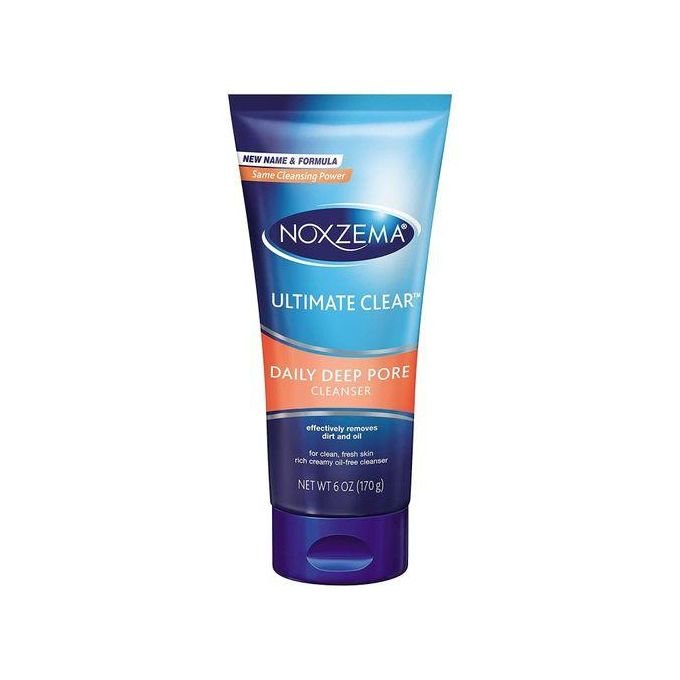 Noxzema Ultimate Clear Daily Deep Pore Cleanser 6 oz
